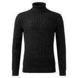 Long-Sleeve Ribbed Knit Turtleneck Sweater, CC291292