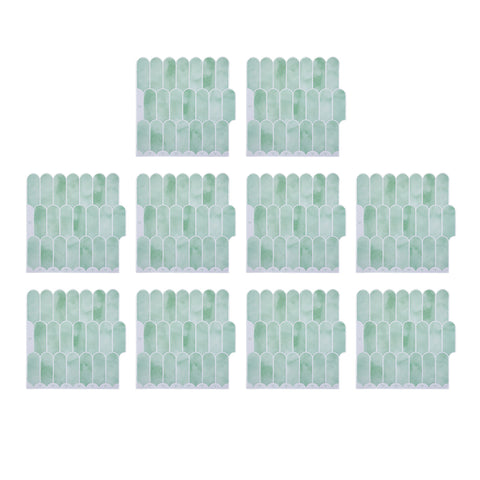 10Pcs Self-Adhesive Wall Tile Stickers, HF070013