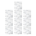 10Pcs Self-Adhesive Marble Pattern Wall Tile Stickers, SW1103