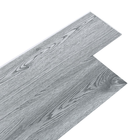Livingandhome PVC-Bodenbelag in Holzoptik im Rustikalen Stil – Grau, 91,5x15,2 cm, 36 Stück [PVC-Bodenbelag Grau 91,5/15,2 cm 36-tlg. in rustikaler Holzoptik], LG1397(DE)