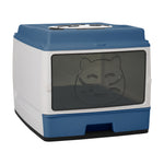 Livingandhome Large Anti-Splashing Cat Litter Box with Scoop, WM0185