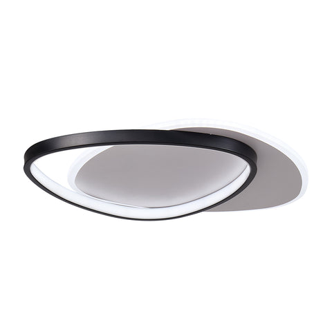 Modern Geometric 2-Light Ceiling Light with Remote Control, LI040004 (Ver.2)