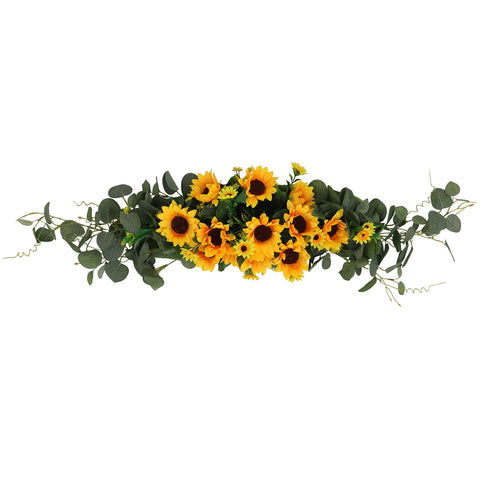 90CM Artificial Sunflower Garland Plant Hanging Decor, HF1077