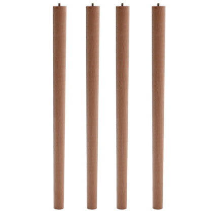 4Pcs Vertical Wooden Furniture Legs, PM0654