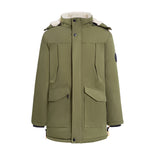 Winter Mid-Length Padded Coat Jacket with Hood, CC290514