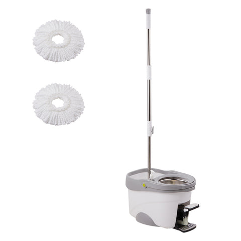 Hands-free Foot-operated Pedal Rotating Cleaning Mop Bucket Set, WZ0227 (Ver.2)