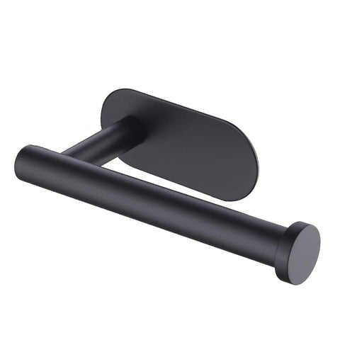 Selbstklebender Papierrollenhalter aus Edelstahl in Schwarz, HM070353 (DE)
