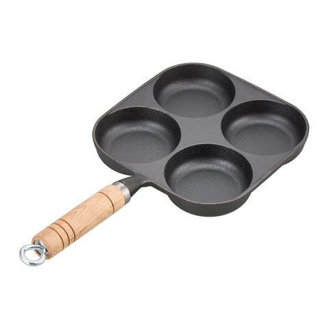 4-Hole Cast Iron Frying Pan, GK190060 (Ver.2)