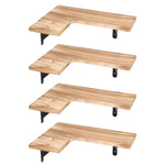 Set of 4 Wall-Mounted Shelves, FL070071