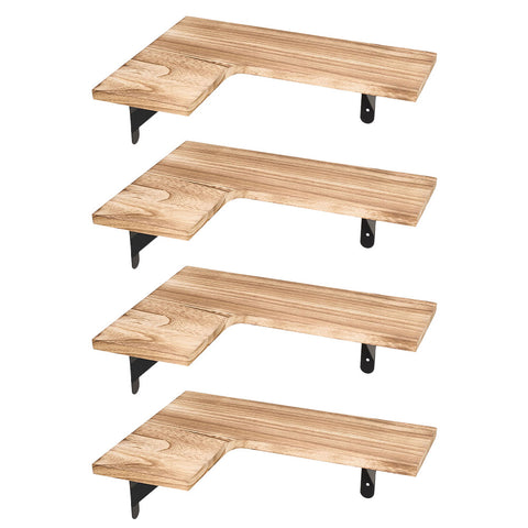Set of 4 Wall-Mounted Shelves, FL070071