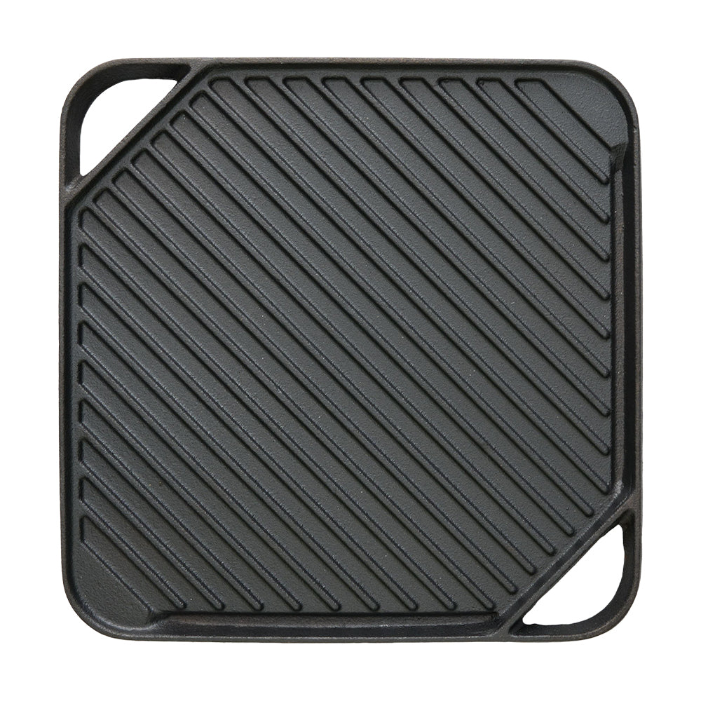 Square Reversible Cast Iron Grill & Griddle Pan, GK190101 – EVER STRONG