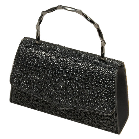 Rhinestone Handbag Clutch Bag with Crossbody Shoulder Chain, CB300060 (Ver.2)
