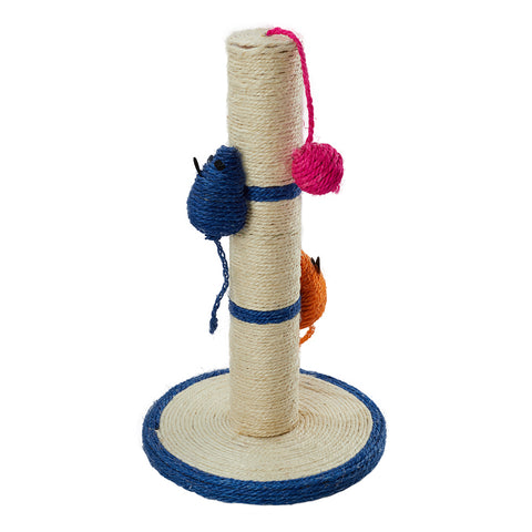 Cat Scratching Post with Colourful Toys, CT1250