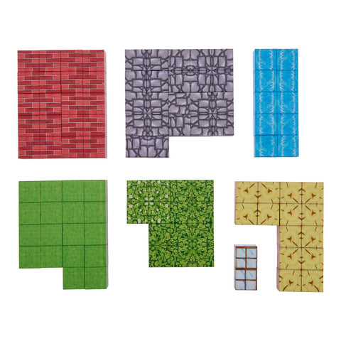 100Pcs Magnetic Blocks in Forest Series, SI0189 (Ver.2)
