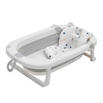 Collapsible Baby Bathtub with Soft Support Cushion, TB090017