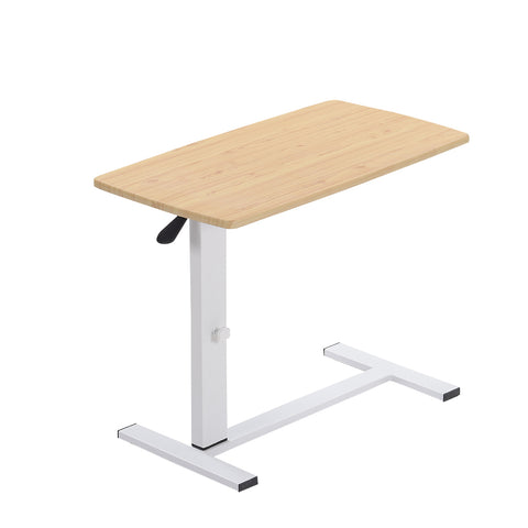 Height Adjustable Mobile Table Overbed Desk with Wheels, SC1044