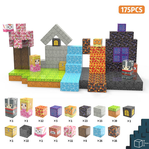 Children Magnetic Building Blocks Toy Set, TE380020
