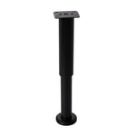 4er-Set Höhenverstellbare Möbelbeine aus Metall, Schwarz – Ersatzfüße für Schrank, Tisch DIY-Projekte, 18–32 cm [Möbelbein 4er-Set Schwarz Metall höhenverstellbar 18–32 cm für Schrank und Tisch], FA150002(DE)
