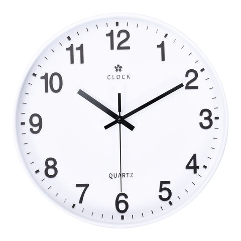 12-inch Battery Powered Quartz Wall Clock, SC2091