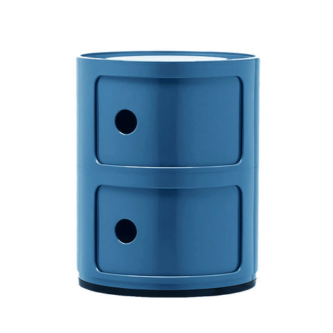 Livingandhome Cylindrical Multi-Tiered Plastic Storage Drawer Unit, ZH1236