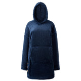 Oversized Cosy Warm Wearable Blanket Hoodie with Front Pocket, CC062421