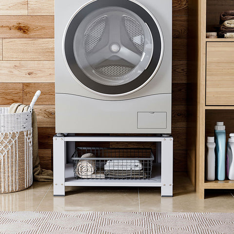Livingandhome Washing Machine Dryer Pedestal, DM0614