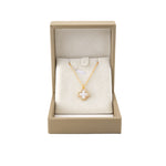 Stylish Reversible Four-leaf Clover Necklace, CA290074