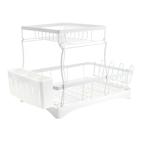 2-Tier Dish Drainer with Drying Tray, WM0064