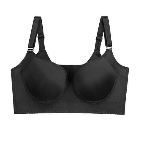 1Pc Seamless Push Up Underwire Brassiere Three-Quarter Cup Bra, CC061093