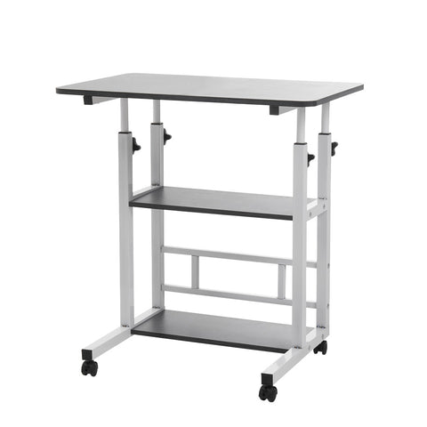 Height Adjustable Mobile Overbed Table with Wheels, SC2100 (Ver.2)