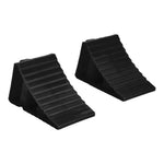 2 PCS Non Slip Wheel Chocks Tyre Saver With Handles, UR140002