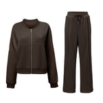 Front Zip Casual Tracksuit Set, CC060327 (Ver.2)