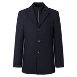 Winter Wool Blend Coat with Detachable Vest, CC291413