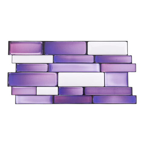 20Pcs Self-Adhesive Wall Tile Stickers, HF070459