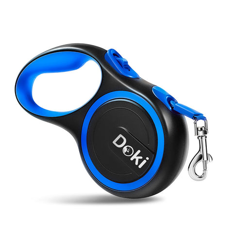 5M Blue Retractable Dog Leash for 25kg dog, AJ1029