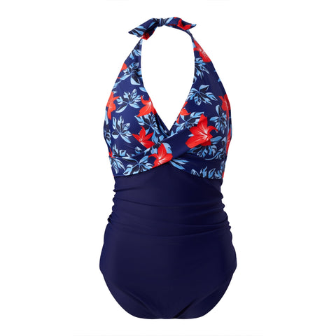 V-Neck One-Piece Swimsuit, CC060050 (Ver.2)