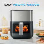 Mdiea 6.5L Air Fryer with Upper and Lower Double Tube Heating LED Display, AJ0806