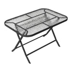 Outdoor Folding Table with Umbrella Hole, LG1575