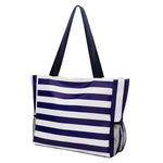 Practical Nylon Tote Bag with Side and Front Pockets, CB300091 (Ver.2)
