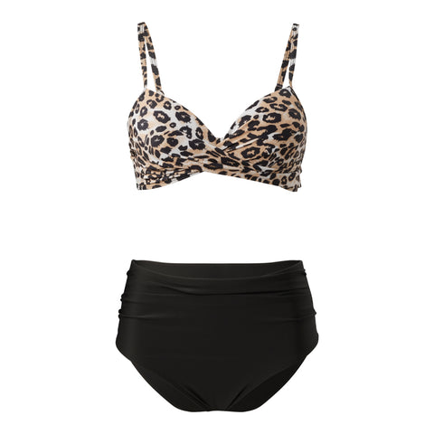 High-waisted Two-Piece Swimsuit Set, CC060105 (Ver.2)