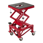 Hydraulic Motorbike Lift Stand Scissor Jack Lift with Wheels, AI1663 (Ver.2)