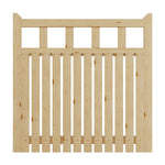120x120cm Outdoor Wooden Garden Gate Fence Door, AI1451