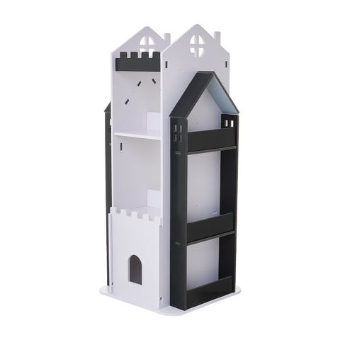 4-Tier Castle Kids Rotating Bookshelf, FL280018