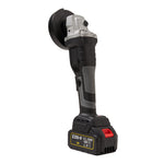 21V Handheld Cordless Brushless Angle Grinder with Speed Control, ZT0009
