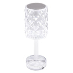 Acrylic RGB Dimmable Table Lamp Bedside Lighting Decor with Remote Control, SW0961