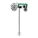 Vintage Outdoor Metal Wind Spinner with Ground Spike, GD200097