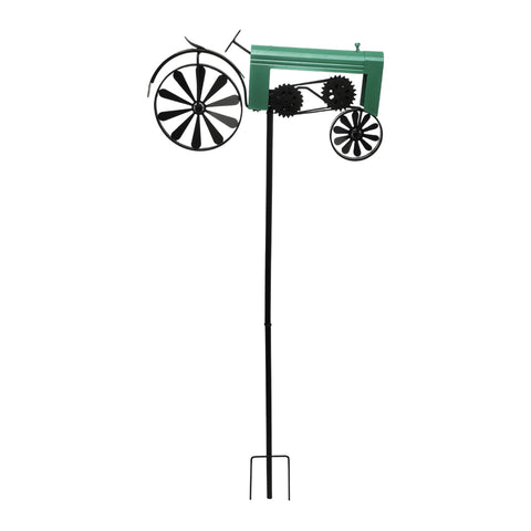 Vintage Outdoor Metal Wind Spinner with Ground Spike, GD200097