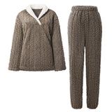 2-Piece Fluffy Loungewear Set, CC062229