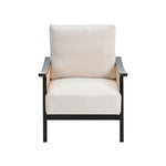 H&O Direct Mid Century Rattan Chair, FA0428