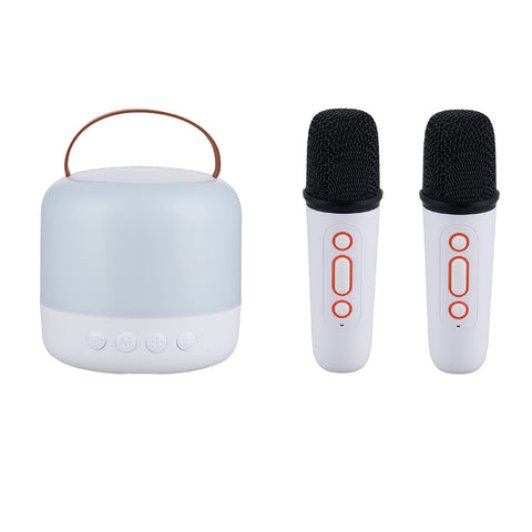 Portable Karaoke Speaker with Two Wireless Microphones, DF380014 (Ver.2)